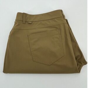 VRST Limitless Slim Fit Pants Mens 38x32 Tan Brown 5-Pocket MAX200445